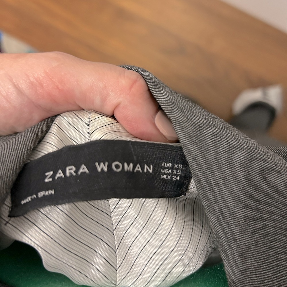 Zara Women Shoulder Pad Blazer View 6